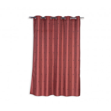 Shower Curtain Insignia 180*200 Bordo