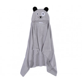 COTTON BABY CLOAK BABY DOG GREY 70X120