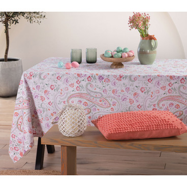 COTTON TABLECLOTH ANAIS140X140