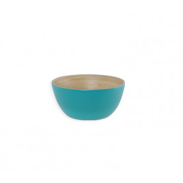 SMALL BOWL BAMBOO "CASTA" D.14X7 AQUA