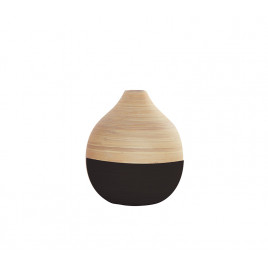 VAZE BAMBOO "LAHORE" D22X26 NATURAL/BLACK