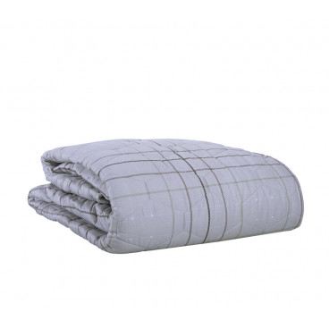 BED COVER "RODERICK" 240Χ230 GREY