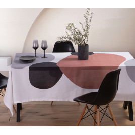 TABLECLOUTH COTTON MINIMALIST 140X240