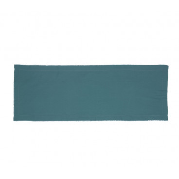 COTTON RUNNER  MINIMAL AQUA 45X150