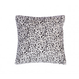 Decorative Cushion Rabbit Fur Jaguar 60*60 Grey