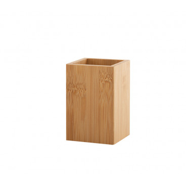 BAMBOO BATHROOM GLASS WOODY