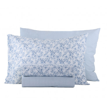 BED SHEET COTTON DOUBLE DARLING BLUE