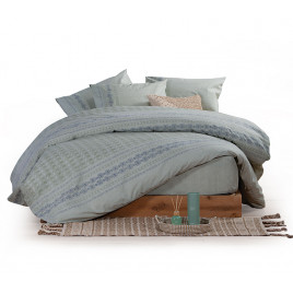 BED SHEET ASHER  SET  GREEN