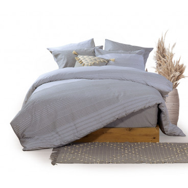 BED SHEET TENISSON SET  GREY