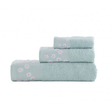 COTTON TOWEL DAISARIO SET MINT